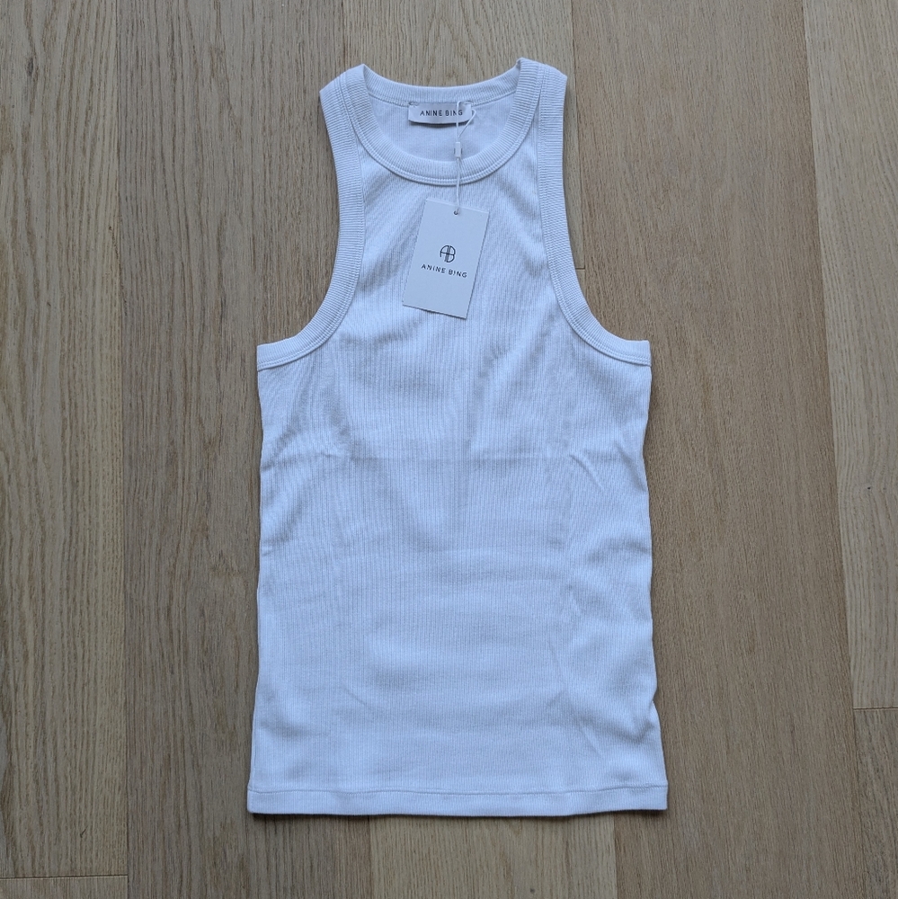 NWT Anine Bing White Tank